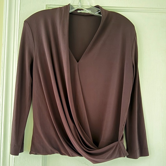 M.M. LaFleur The Deneuve Top in Blackberry - Picture 4 of 7